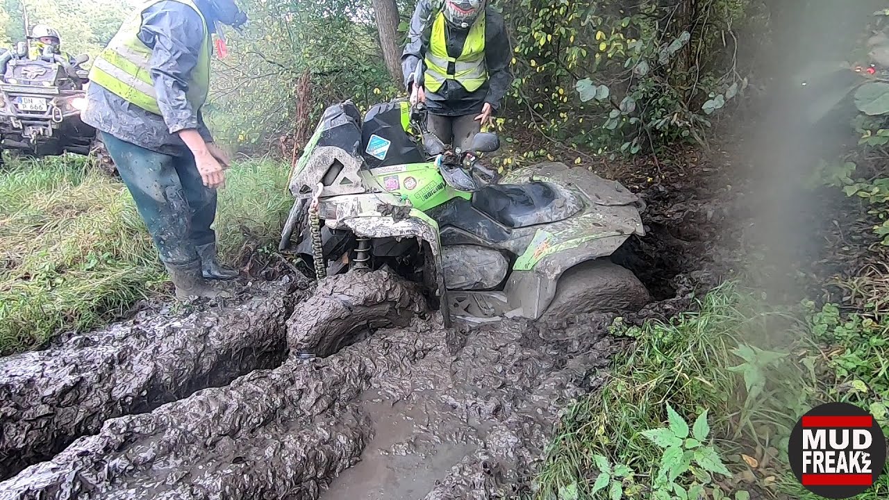 Polen Offroad Es wird Matschig Seilwinde Mudfreakz