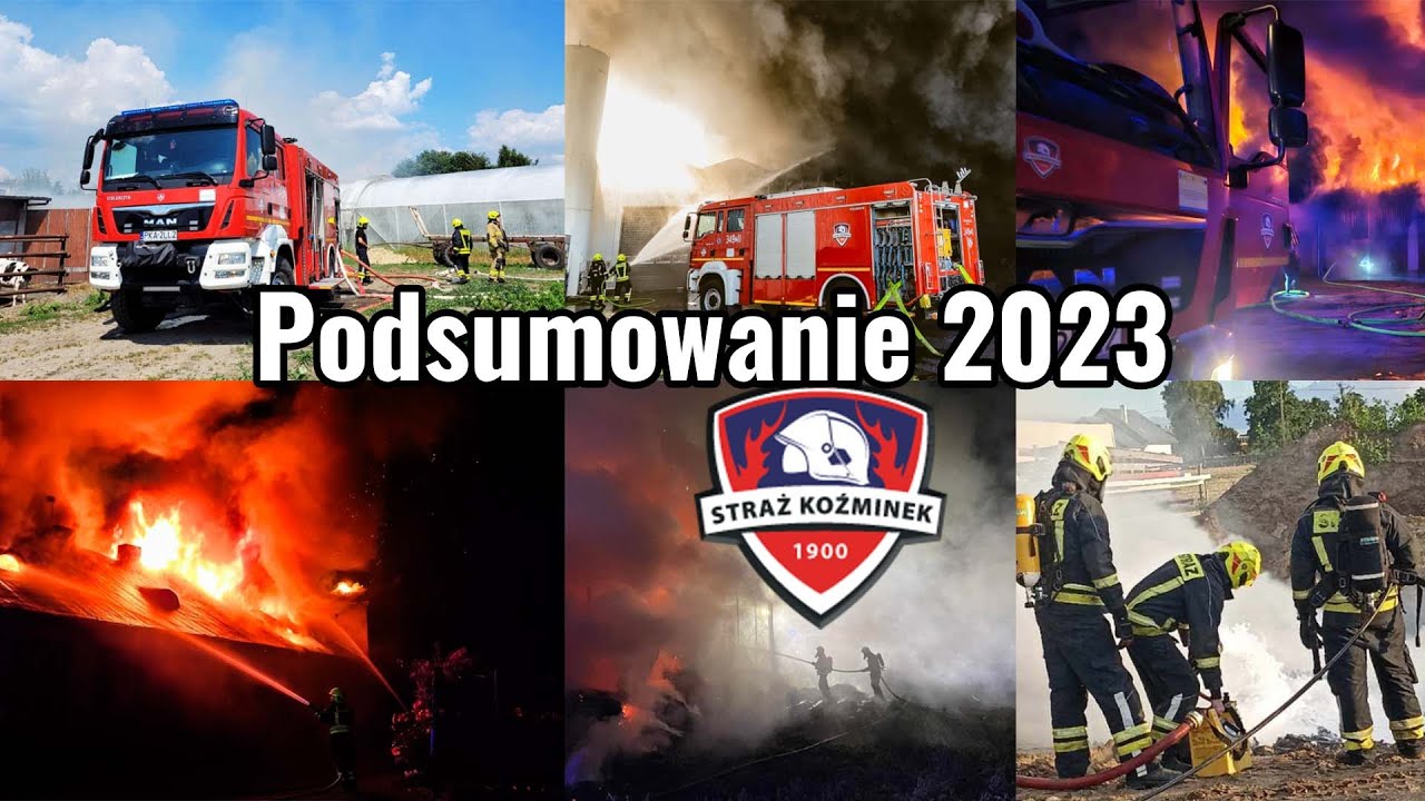 Podsumowanie 2023 🔥🚒 Straż Koźminek