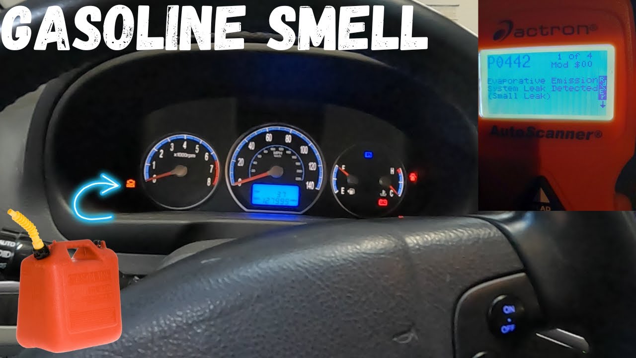 Gas Smell Inside Car!  Hyundai Santa Fe.  Fixed for $16.00.   #hyundai #fixed #repair