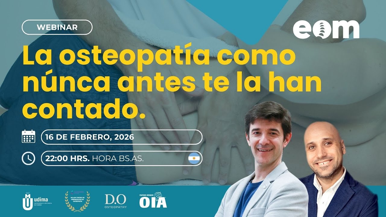 La Osteopatía como nunca antes se había contado