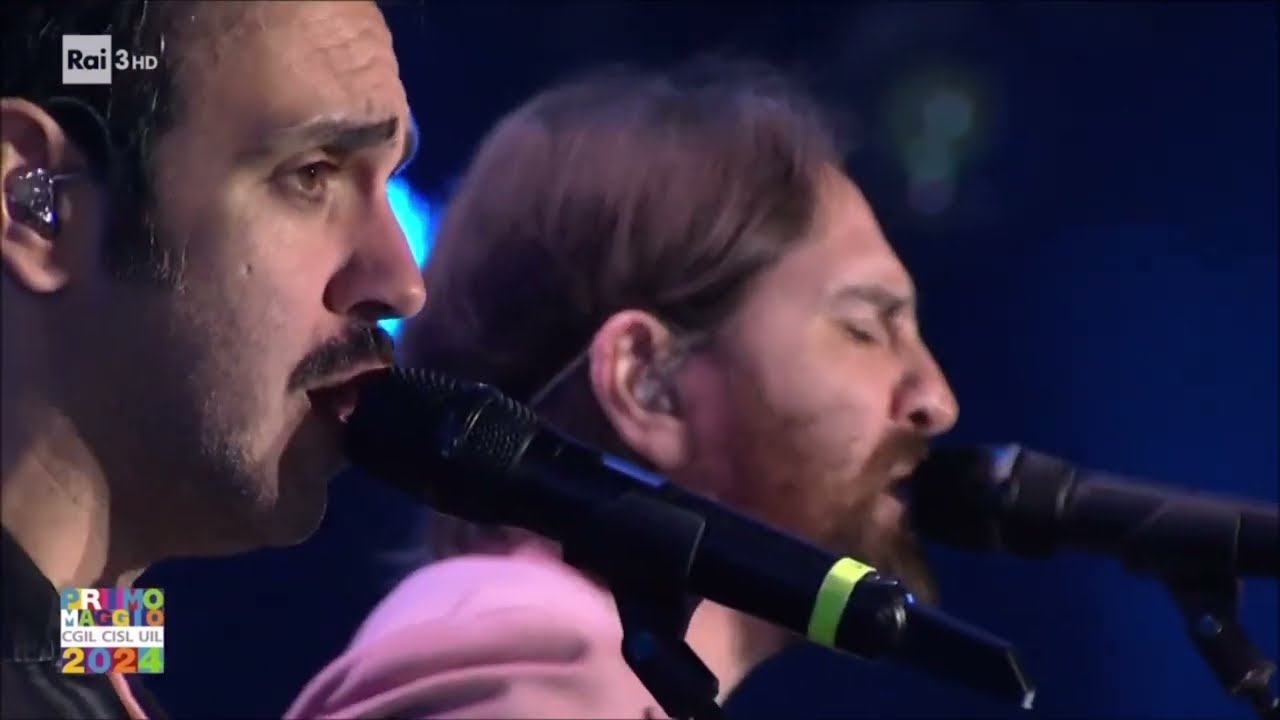 COLAPESCE e DIMARTINO live al Concertone di Roma del 1 maggio 2024