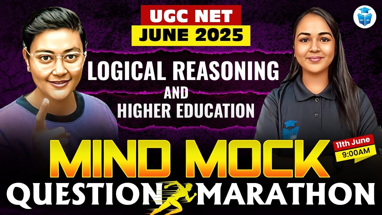 UGC NET Paper 1 Marathon | Logical Reasoning & Higher Education Important Questions | JRFAdda