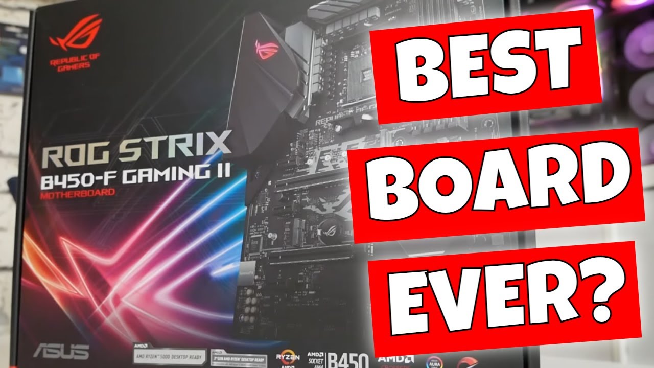 ASUS ROG Strix B450 F Gaming II For AMD AM4 CPU The Most Popular Motherboard On Amazon