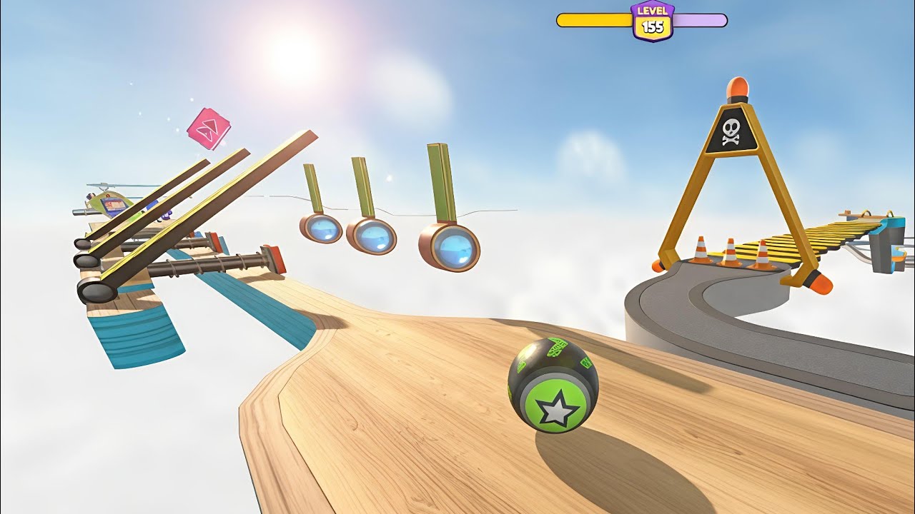 Going Balls fast chasing the ball with more speed ios level 150 android run
