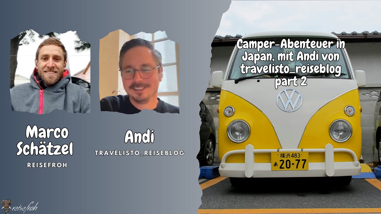 🌏✈️ Camper-Abenteuer in Japan | Interview mit Andi von Travelisto | Folge 2