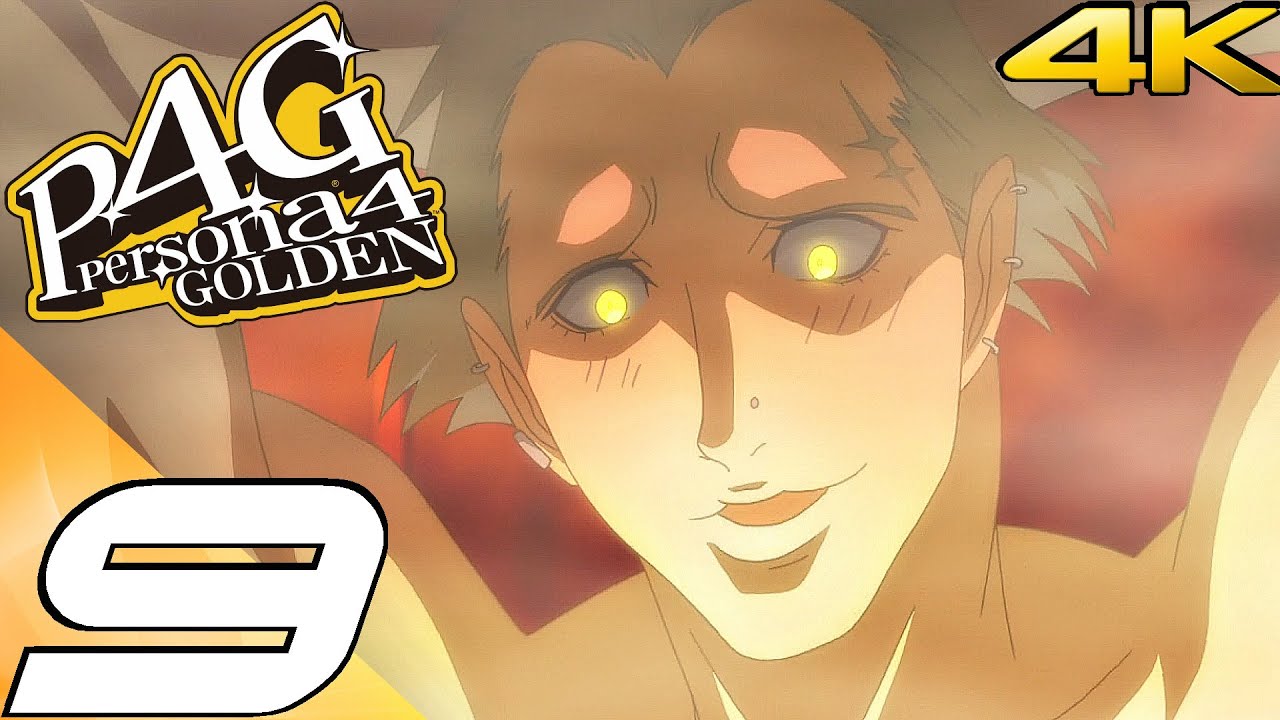 PERSONA 4 GOLDEN Gameplay Walkthrough Part 9 - Bathouse & Shadow Kanji Boss (4K 60FPS) 100%