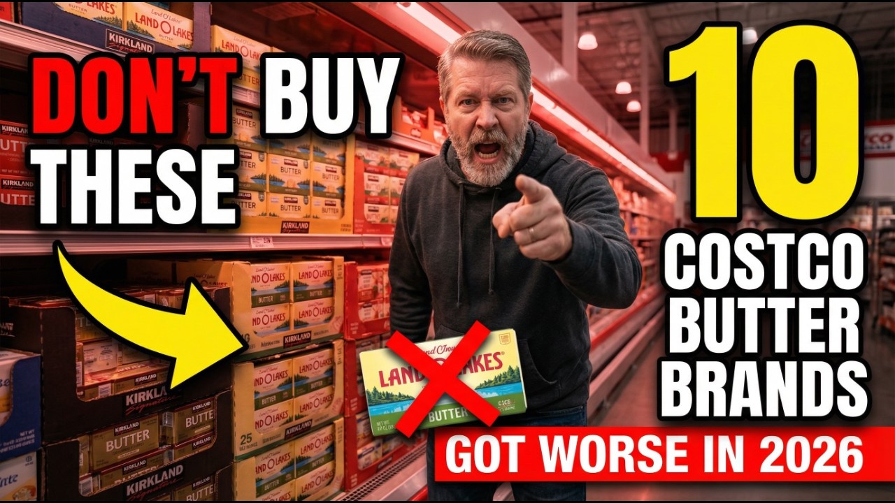 10 Costco Butter Brands That Got WORSE in 2026 — Don’t Buy Them