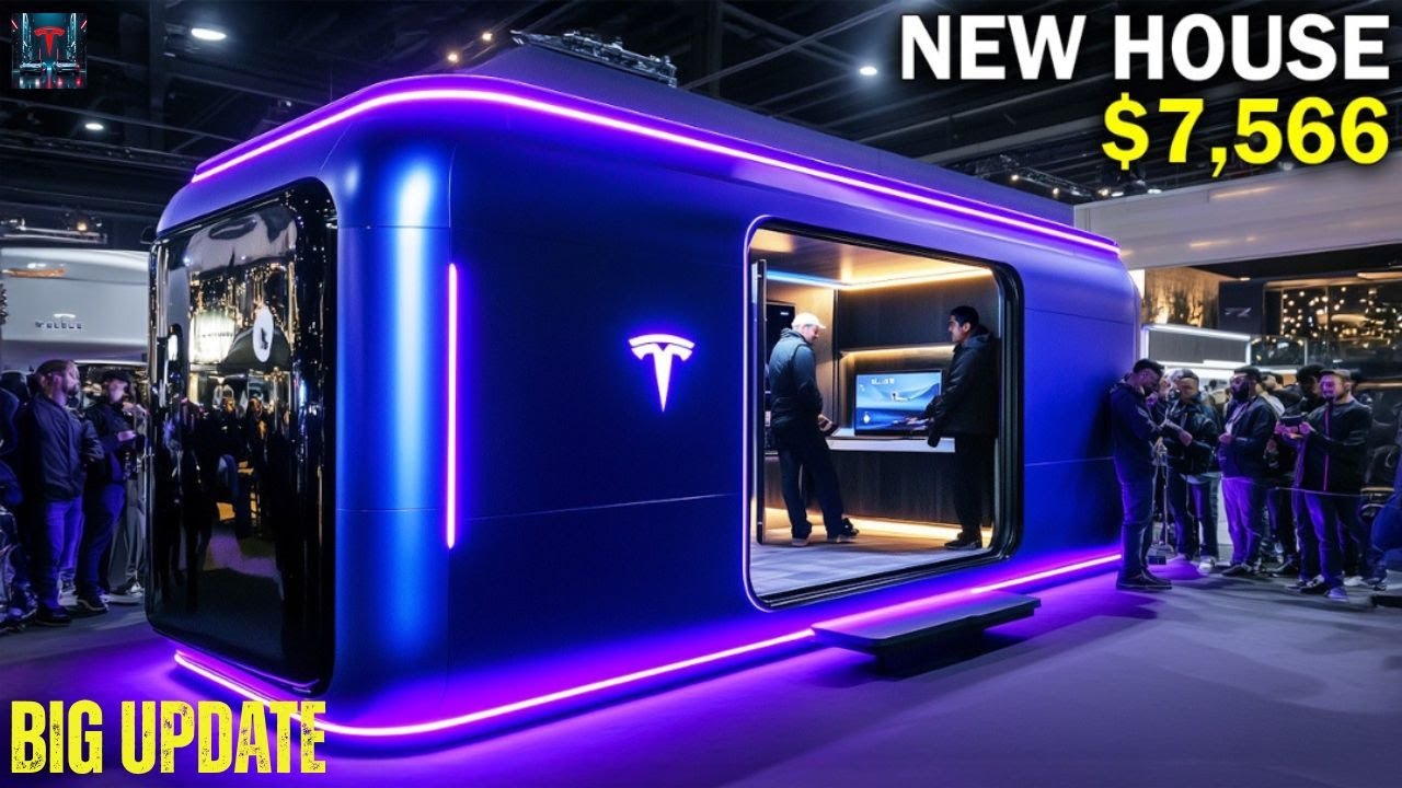 Elon Musk Finally Reveals $7,566 Tesla Tiny House! You Won&rsquo;t Believe What&rsquo;s Inside!