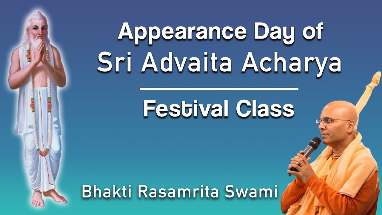 Appearance Day of Sri Advaita Acharya (in English) | Bhakti Rasamrita Swami