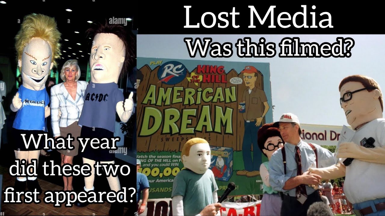 Lost Media: The Mysterious Rare Official Mascot Costumes of Beavis and Butthead and King of the Hill