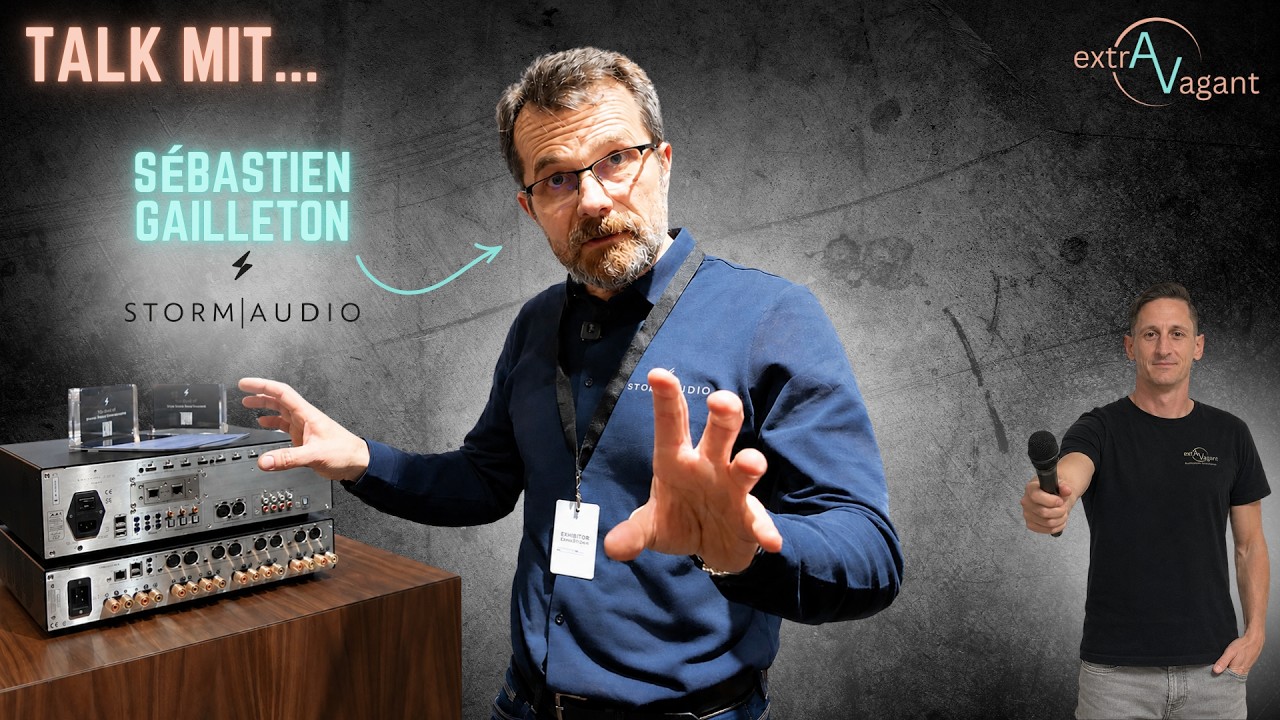 ISE 2026: StormAudio bringt kleine Vorstufe sowie neue Endstufe | Interview mit S&eacute;bastien Gailleton