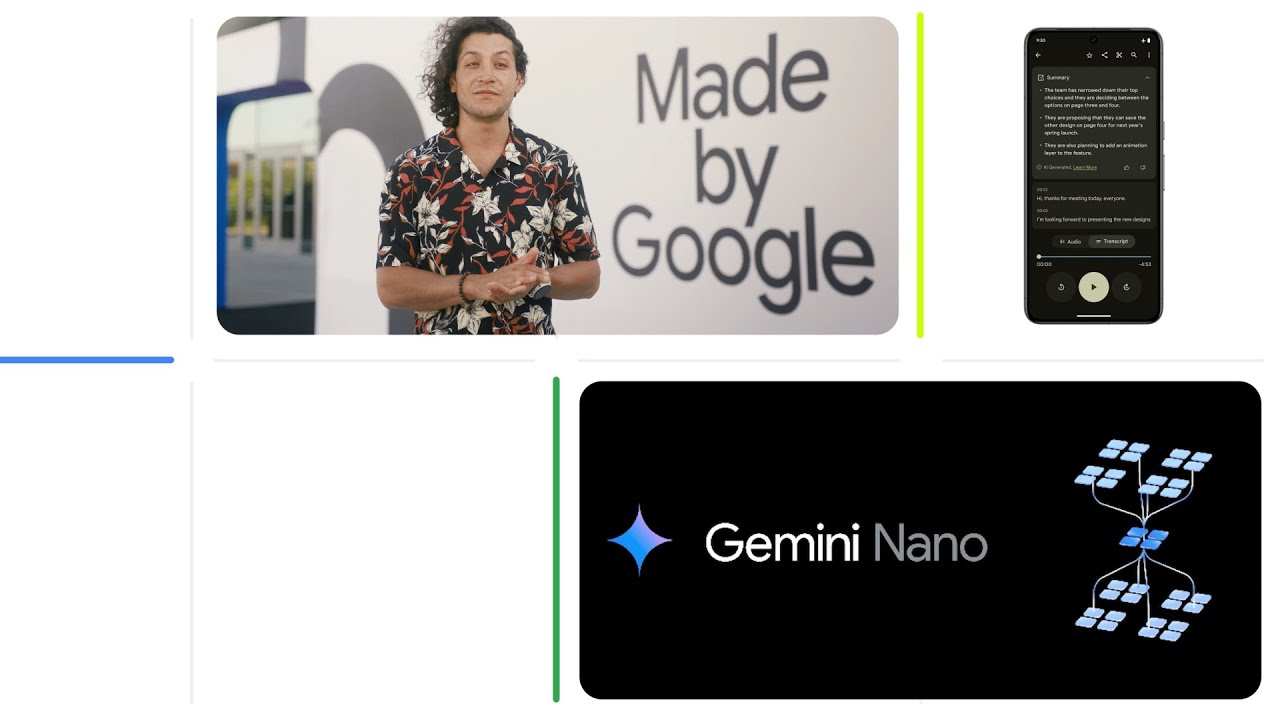 Behind the scenes with Gemini Nano with multimodality