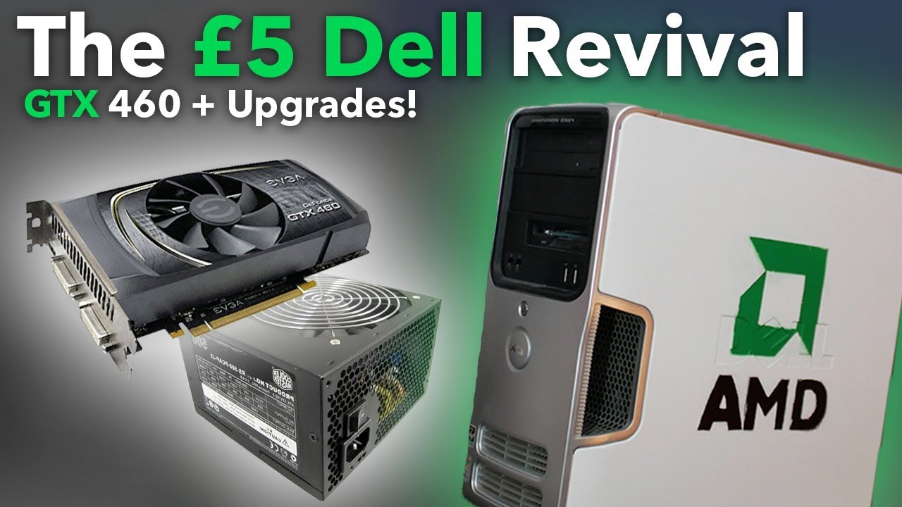 Upgrading the £5 PC (Revival of the Athlon Dell)