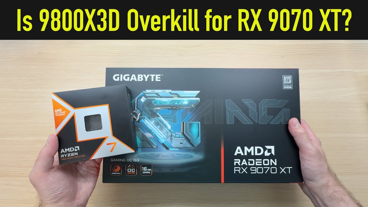 Unveiling Bottlenecks: Ryzen 7 9800X3D + RX 9070 XT
