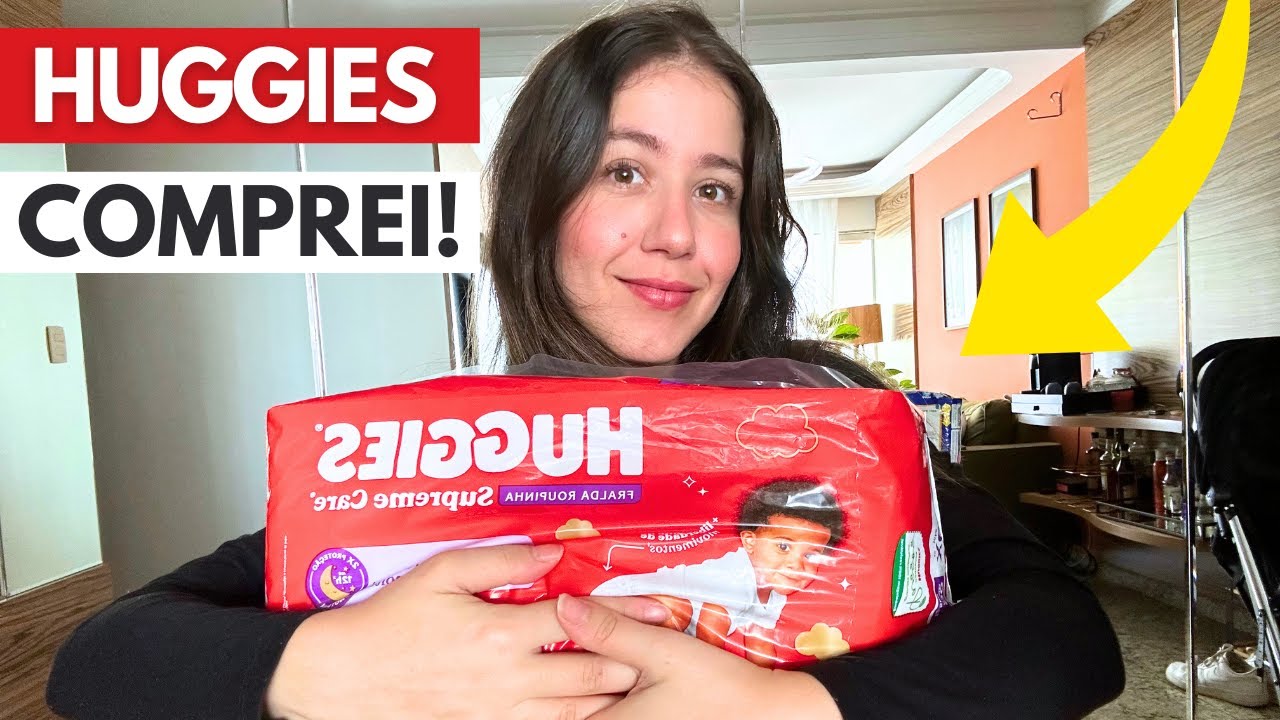 FRALDA HUGGIES SUPREME CARE ✅ ((COMPREI E TESTEI!)) – Huggies Pacote Vermelho