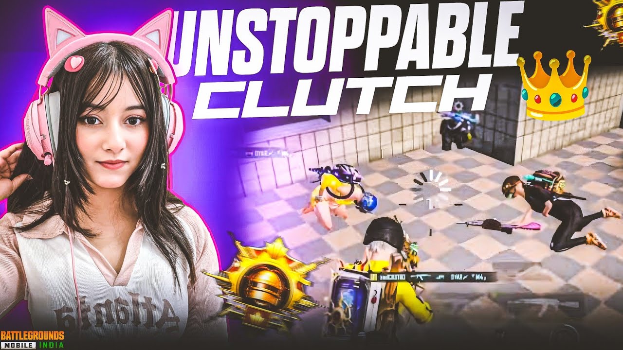 INSANE SQUAD WIPE 😱 1v4 Clutch In Ace Master Lobby | BGMI Full Gameplay