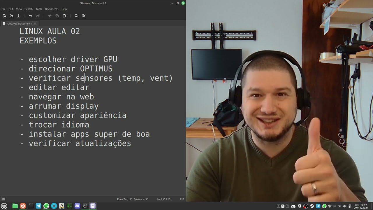 Curso Linux Mint: Exemplos de uso #2