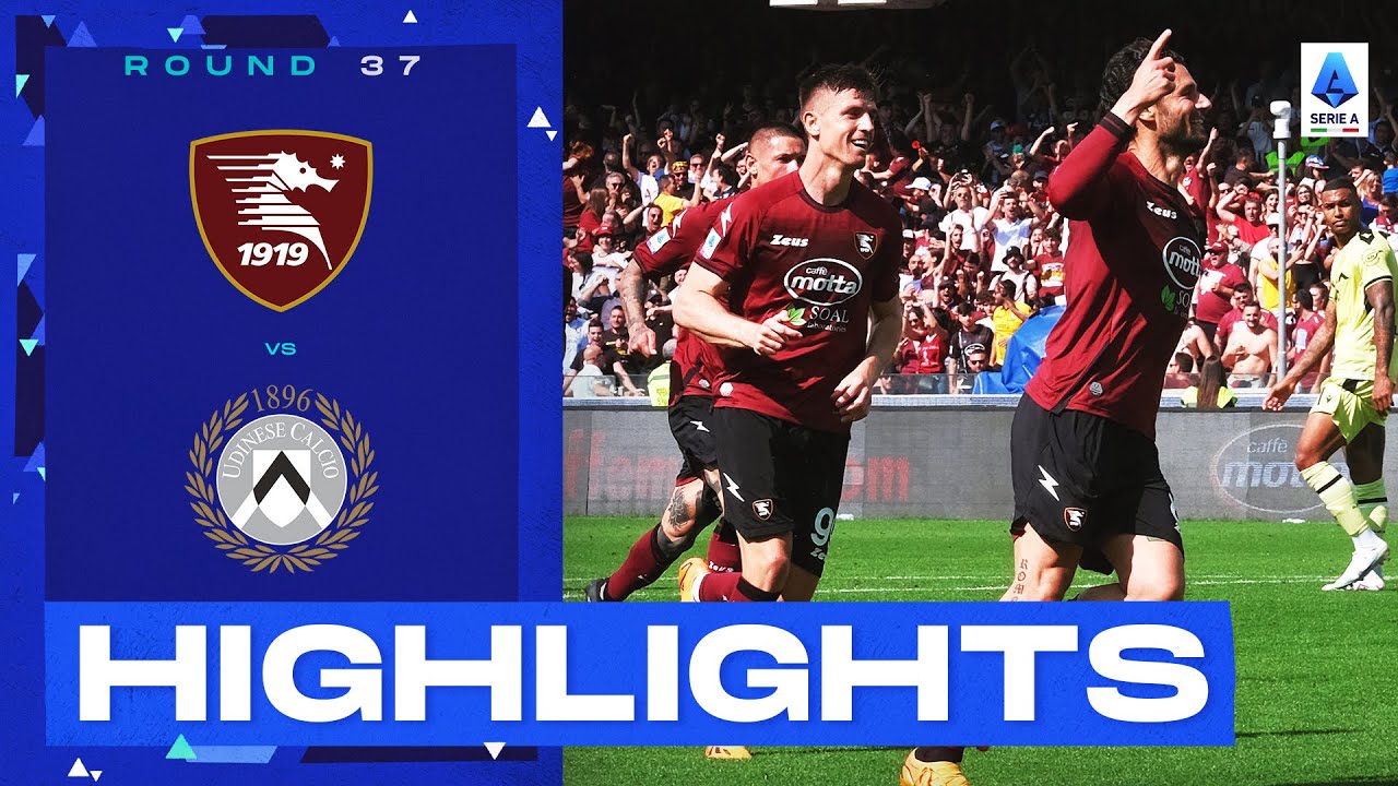 Salernitana-Udinese 3-2 | A 96th Minute Winner in Salerno!: Goals & Highlights | Serie A 2022/23