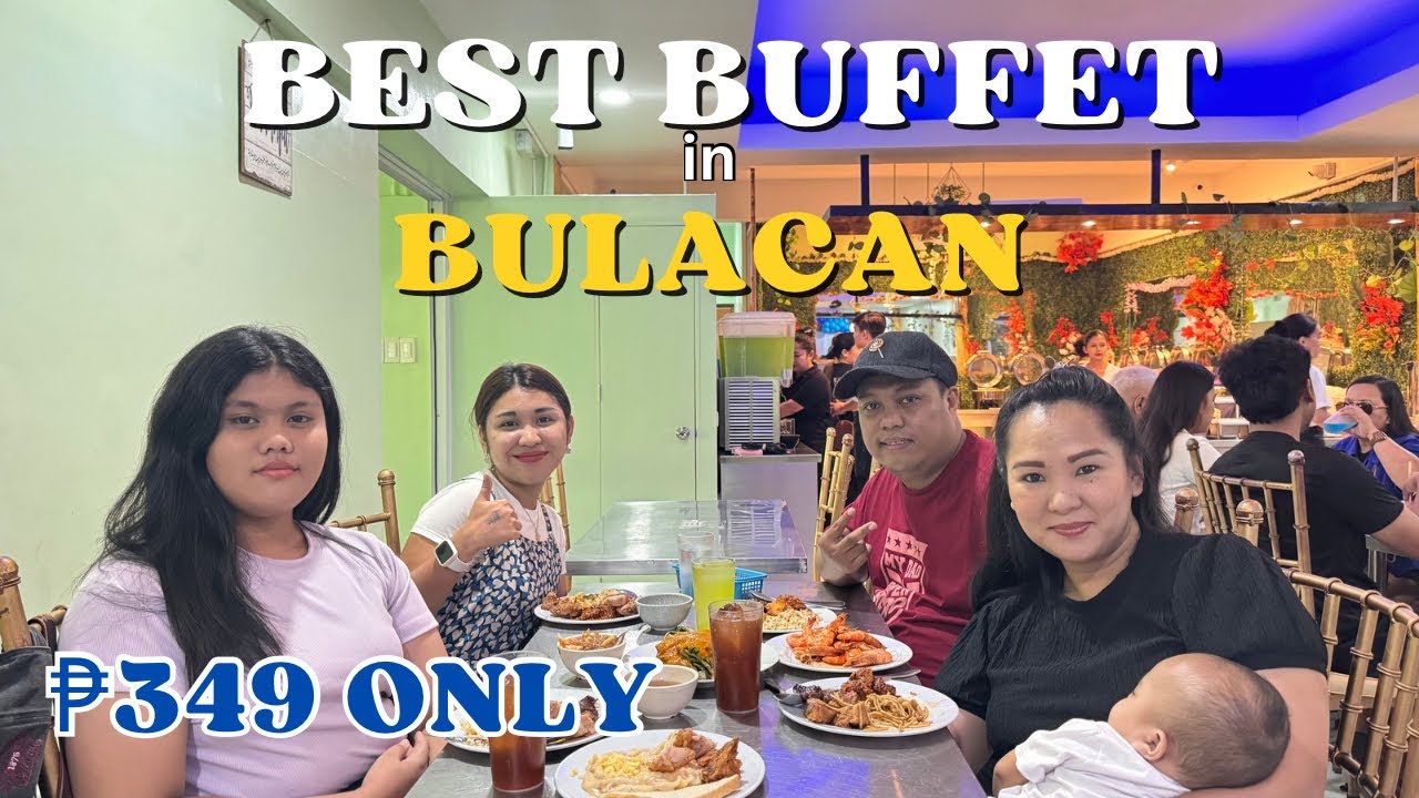 Best BUFFET in Bulacan (349 pesos) | Unli Lechon, eat all you can