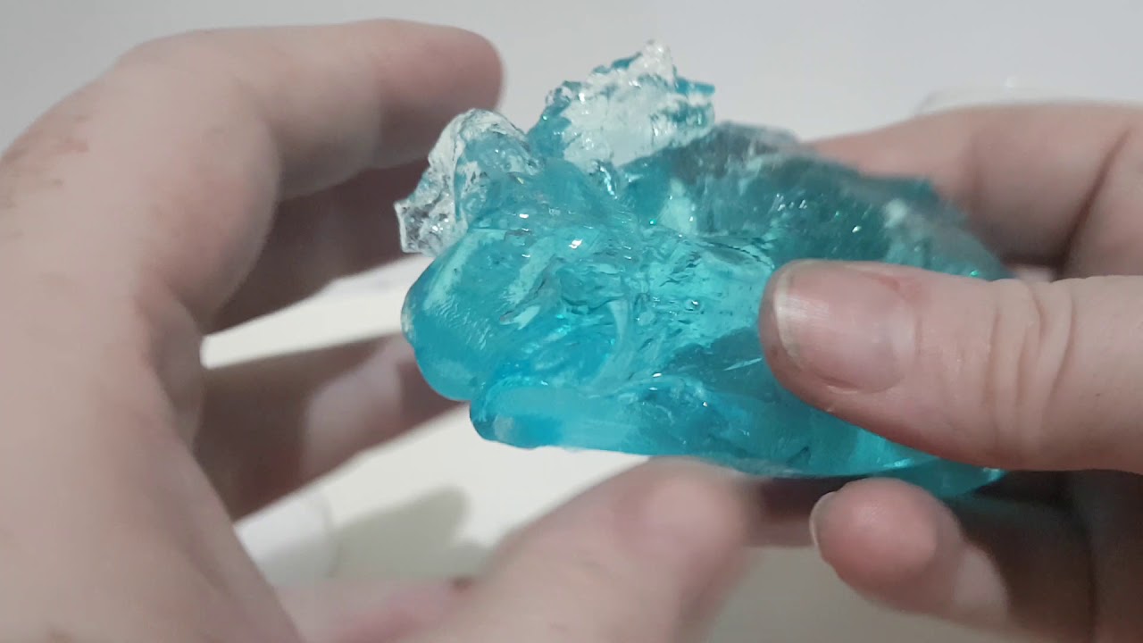 BLUE GLITTER PUTTY! ( Twinkle Unicorn Putty )