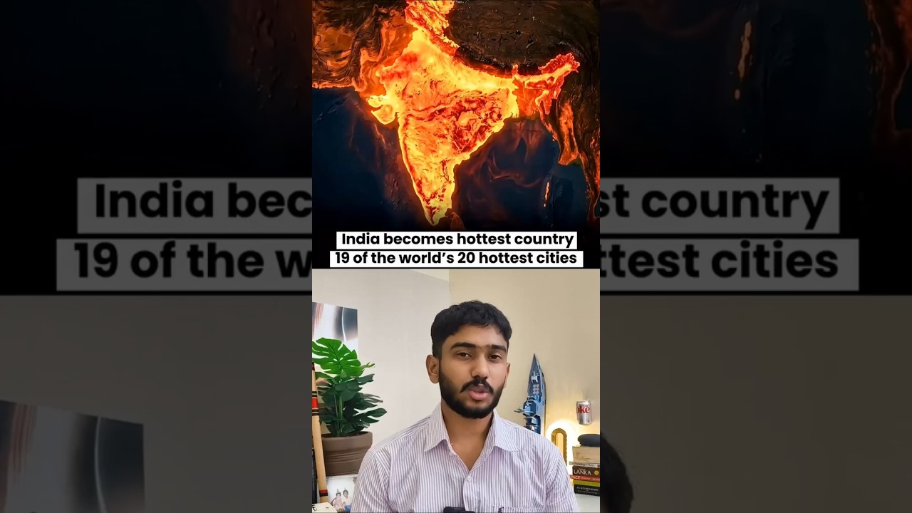 India&rsquo;s 2026 Heatwave: EXPLAINED 🥵#heatwave #shorts