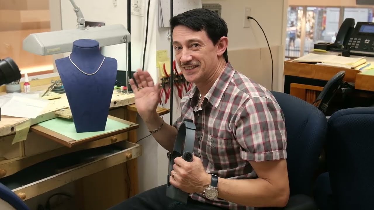 Scenes from the William Barthman Jewelry Repair Workshop