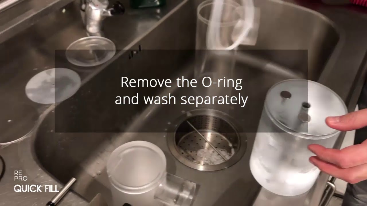 QuickFill Icecreamfiller Cleaning