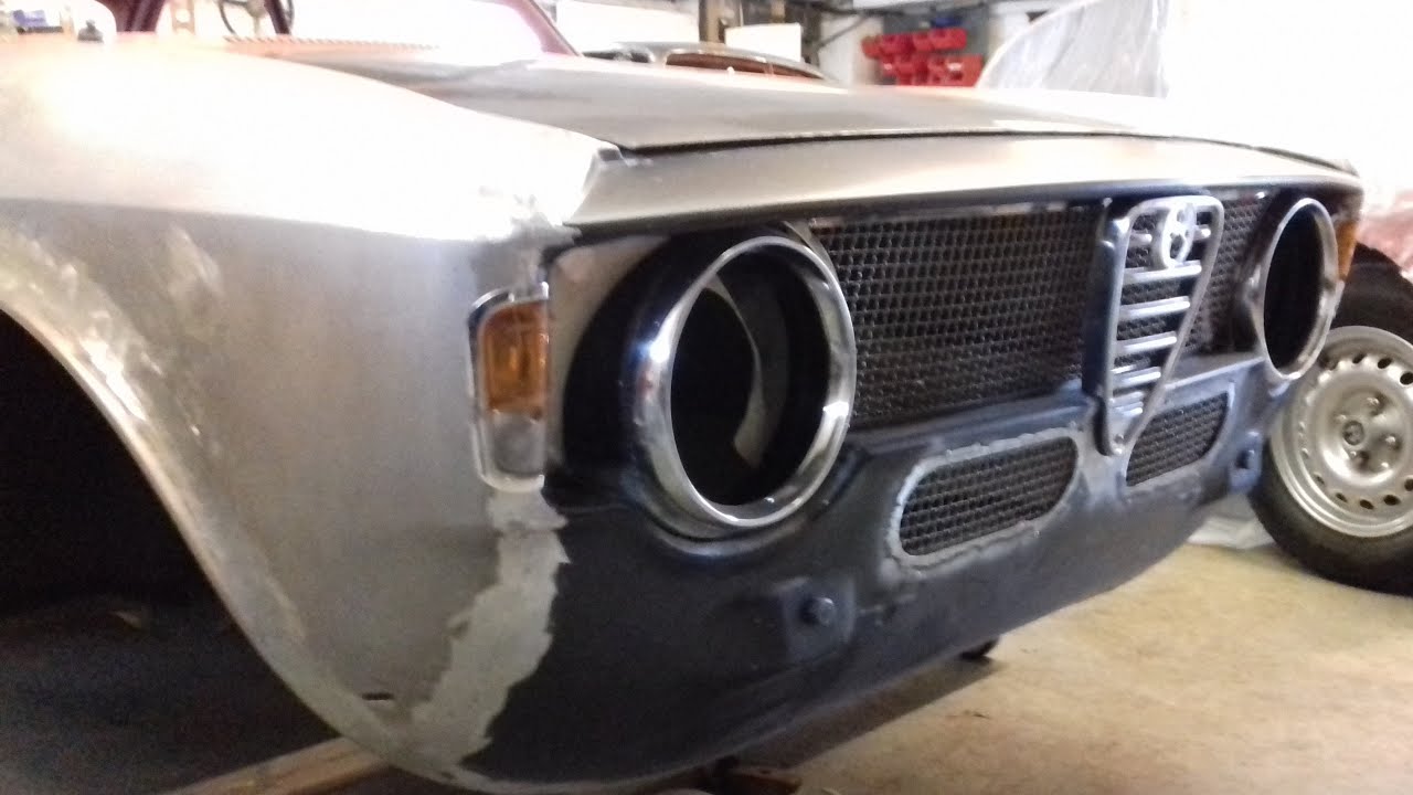 Alfa Giulia 1967 Step Nose Resto Mod Build pt2