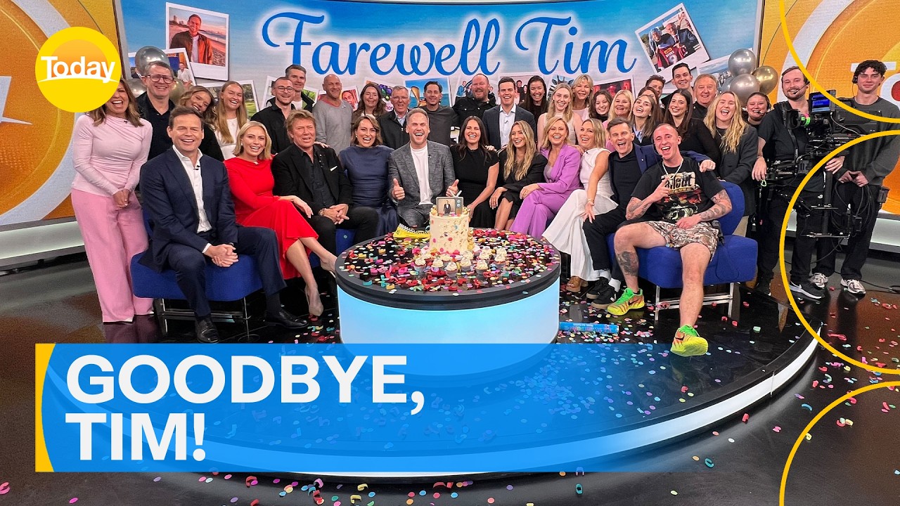 Tim Davies' big surprise as he farewells Today | Today Show Australia