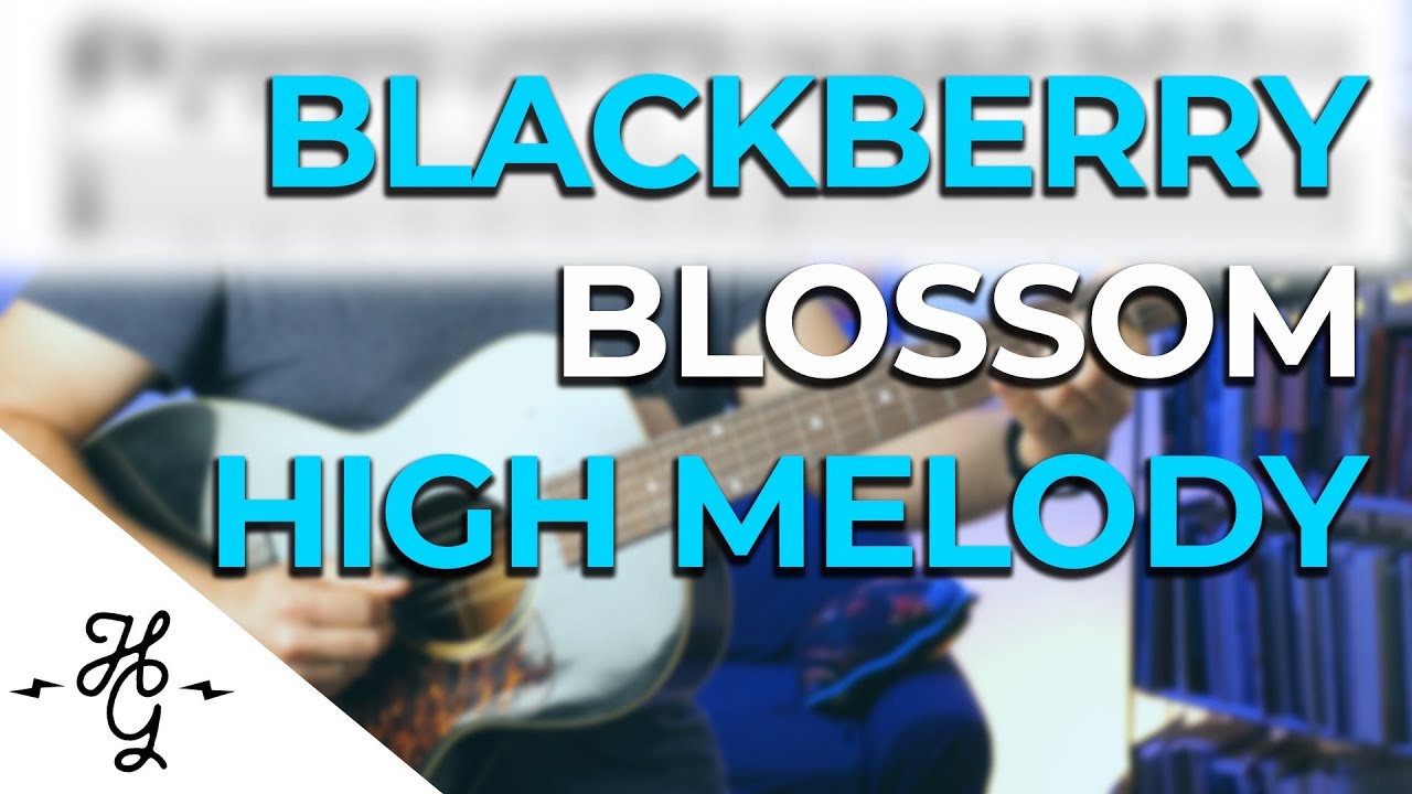 Blackberry Blossom // High Octave Melody // Bluegrass Guitar Lesson