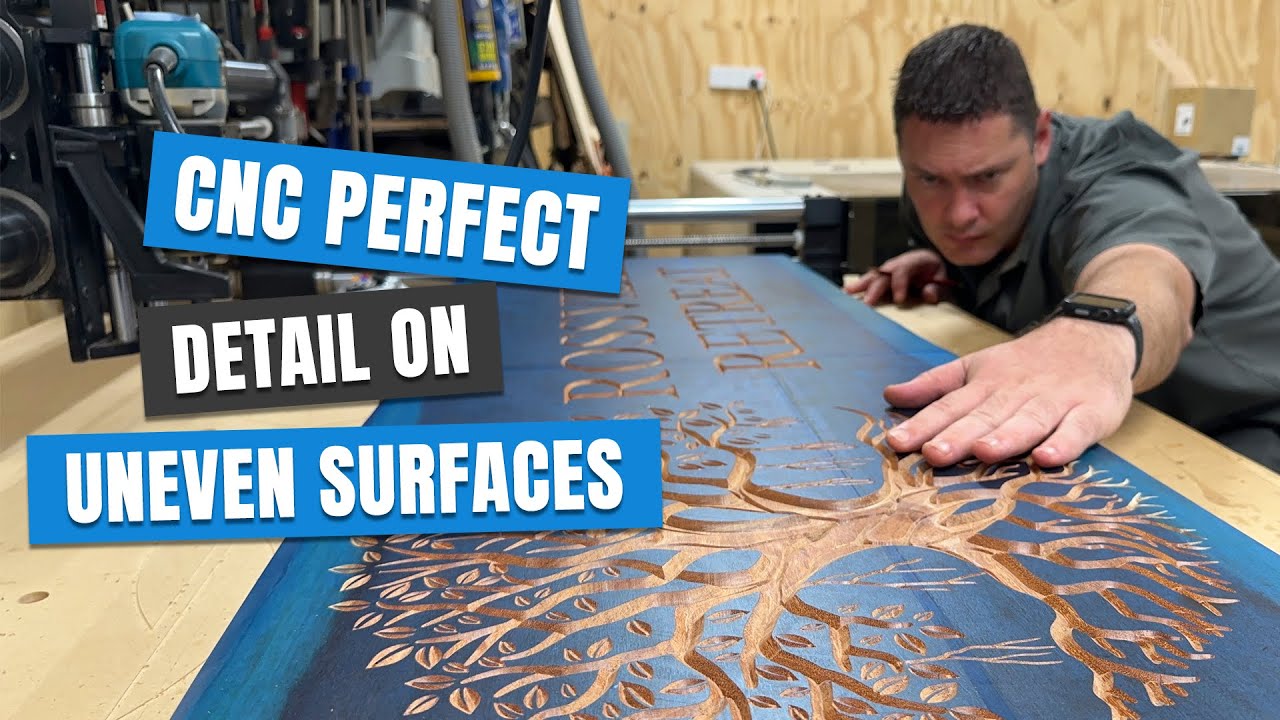 The Trick to Perfect CNC Details on Uneven Surfaces