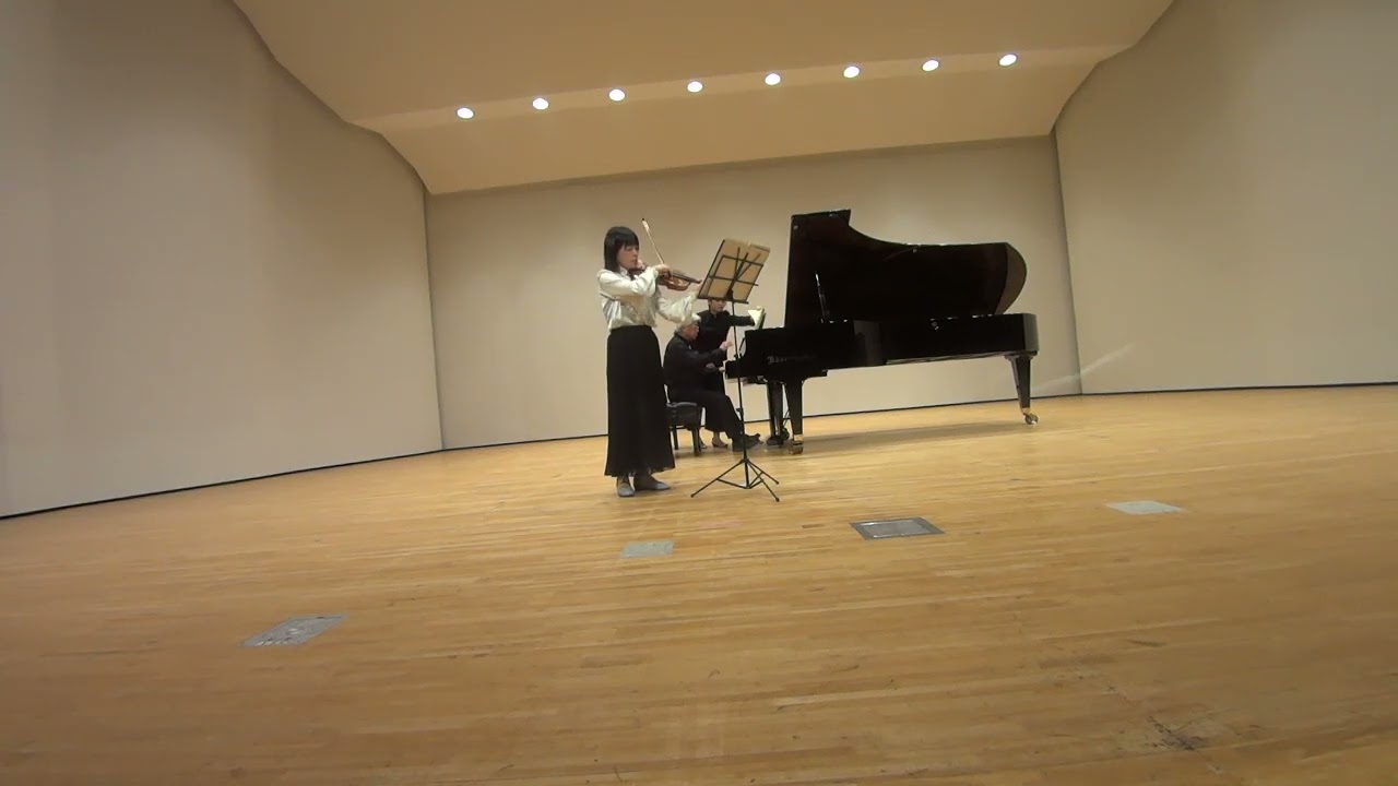 橋本永子～ベートーヴェン：ヴァイオリンソナタ第7番 ハ短調 Op.30-2 第1楽章