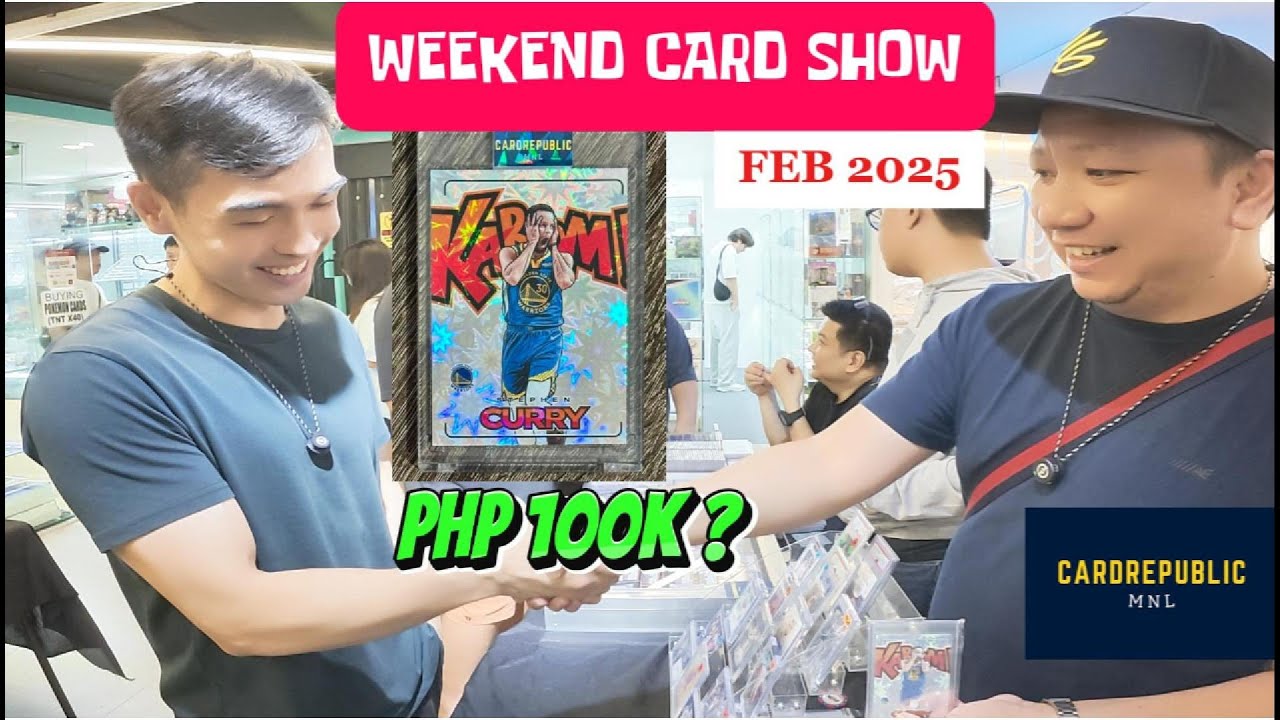 Php 150,000+ in SPORTS CARD deals at a Local Card Show: PHILIPPINES