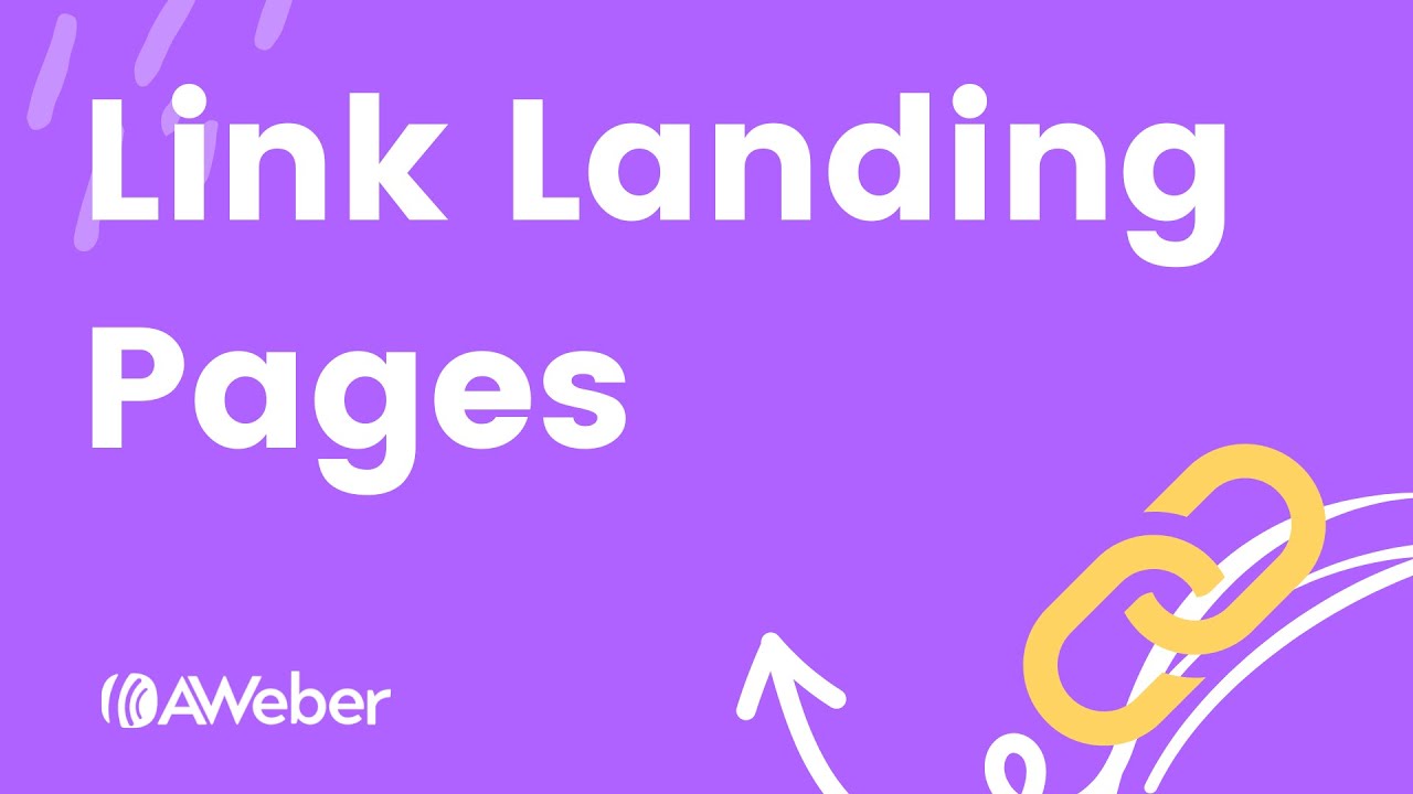 Linking landing pages to make a website