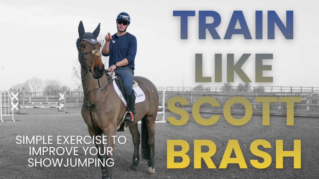 TRAIN LIKE SCOTT BRASH | Meta AI Glasses | Showjumping