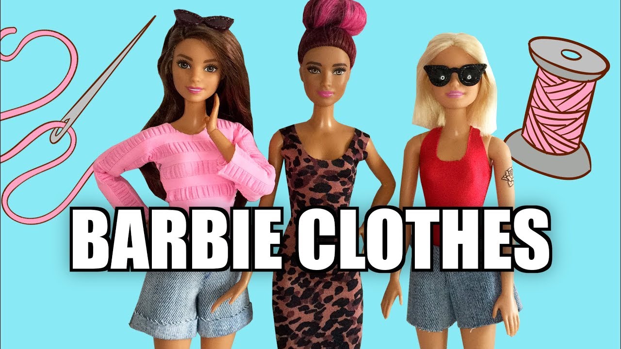 How to make clothes for Barbie. Sewing! Part 1