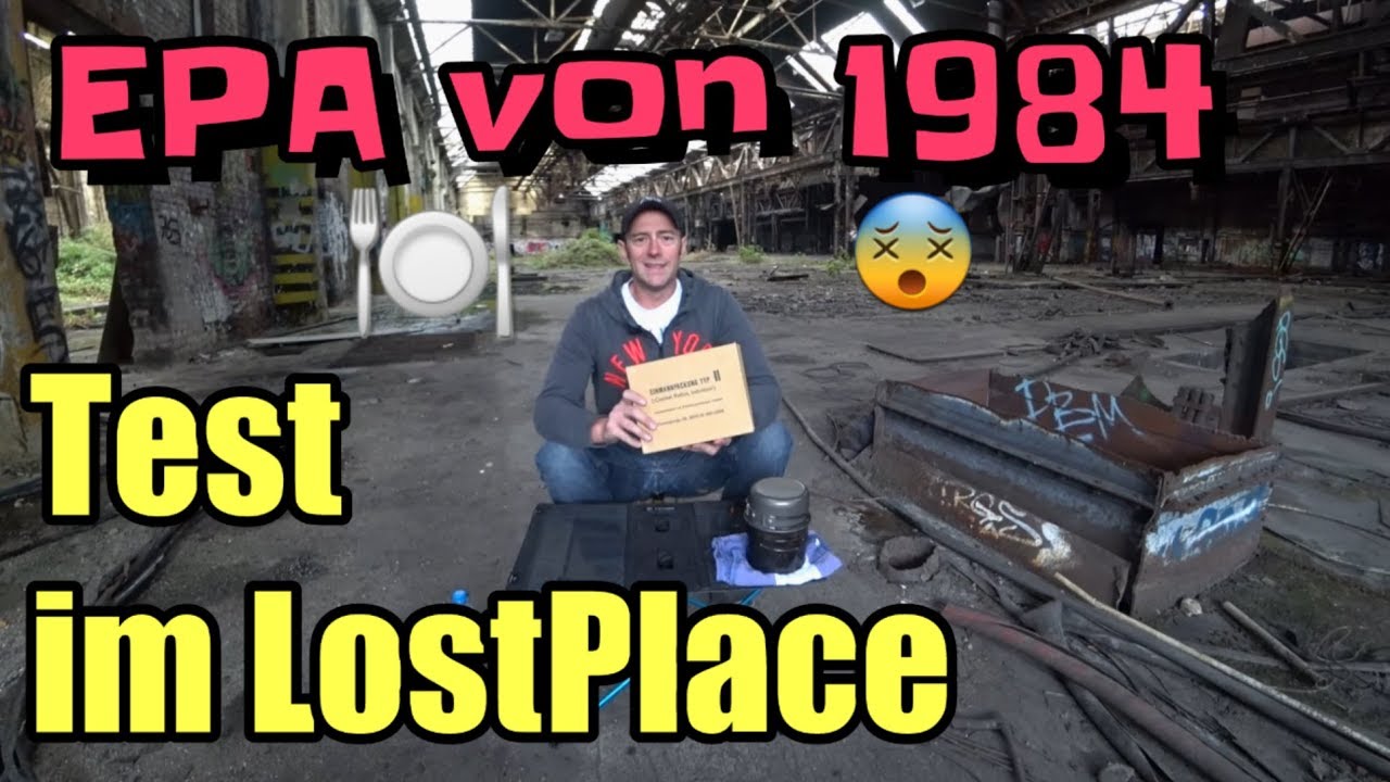 34 Jahre altes EPA | Test im LostPlace