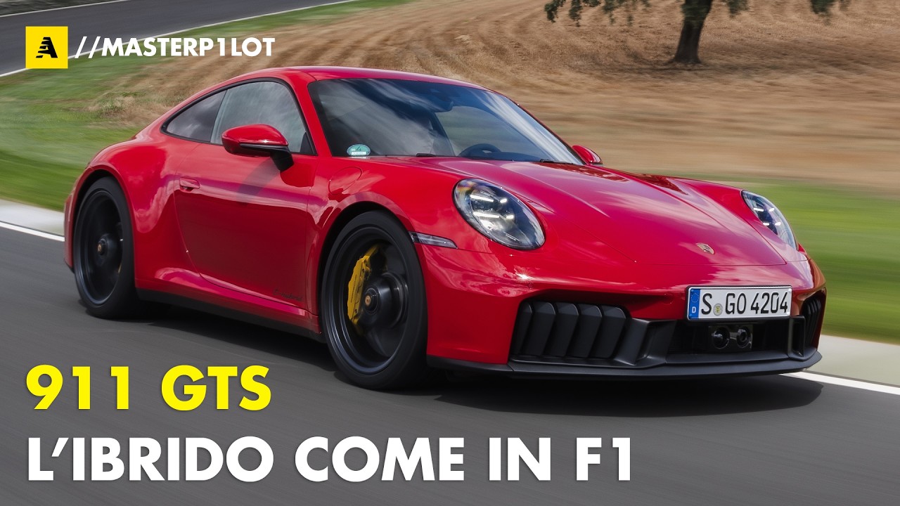 Nuova PORSCHE 911 GTS 2024 | Il boxer T-Hybrid è roba da Formula 1...