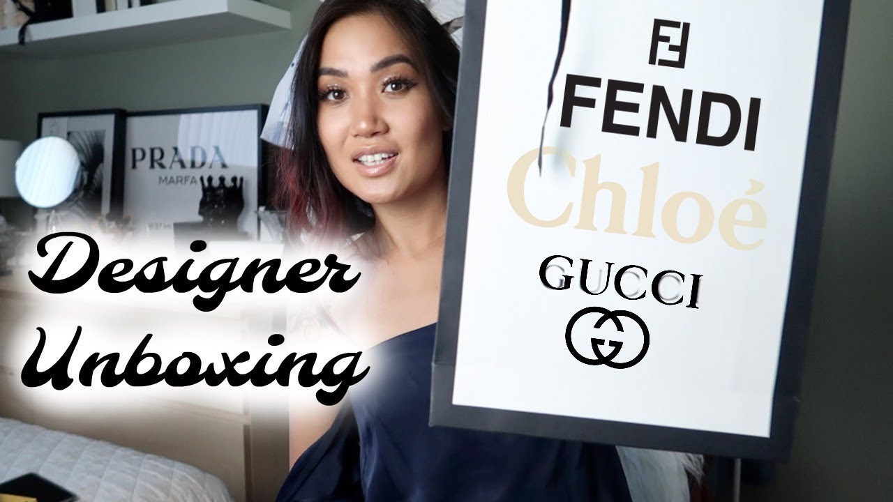 DESIGNER SALE HAUL & UNBOXING (GUCCI, FENDI, CHLOÉ & MORE)