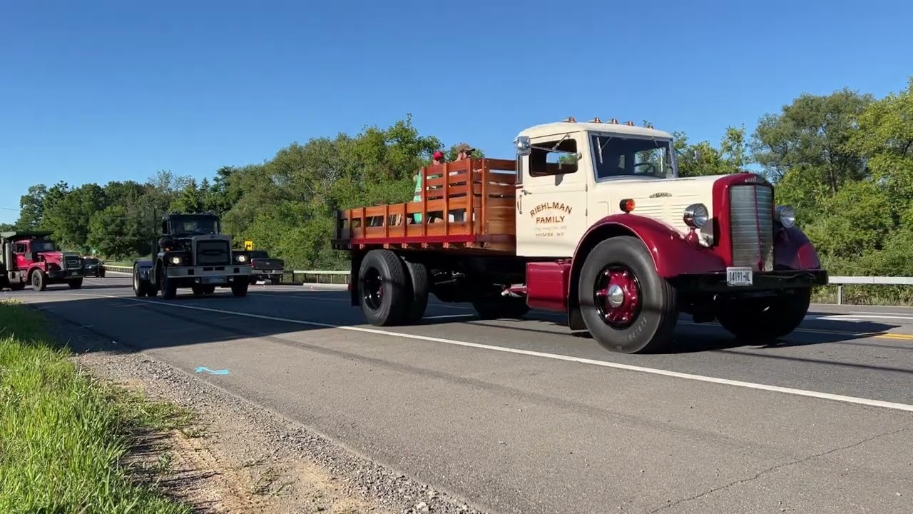 Brockway truck parade 2022