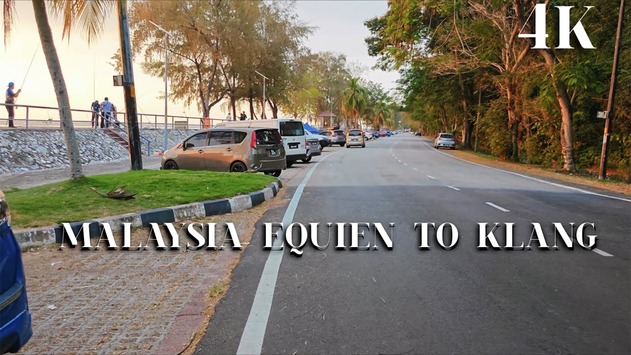 Highway Driving in Malaysia POV: EVENING TRIP 4K | FROM CITY TO SEA -  Animals Shop & Sunset Views