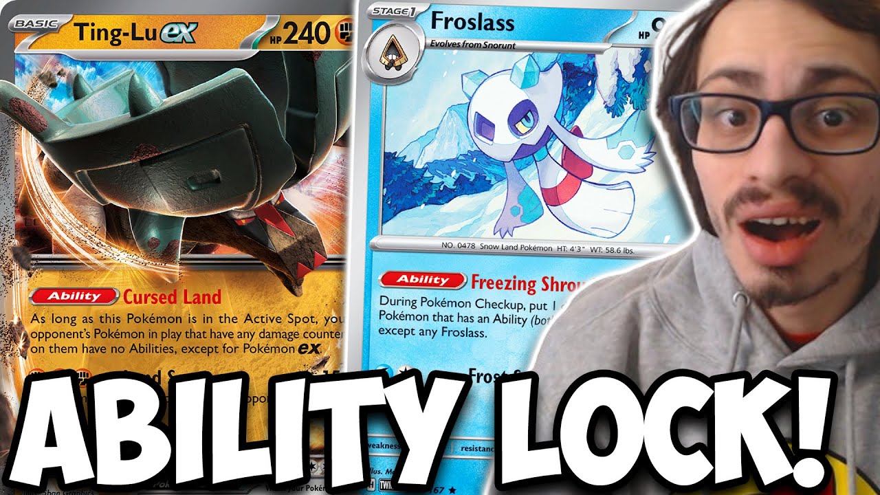 ABILITY Lock Ting-Lu ex Froslass Deck! Spread Damage & Disrupt! PTCGL