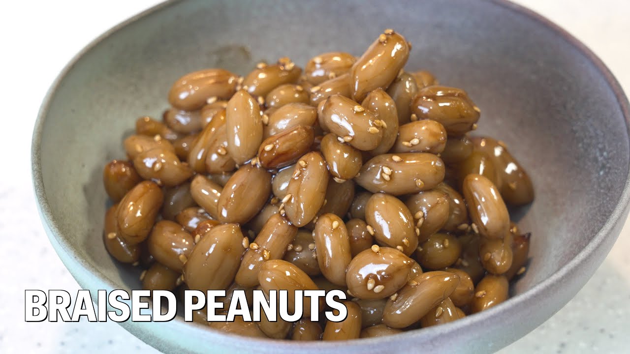 Braised Peanuts, Korean Banchan