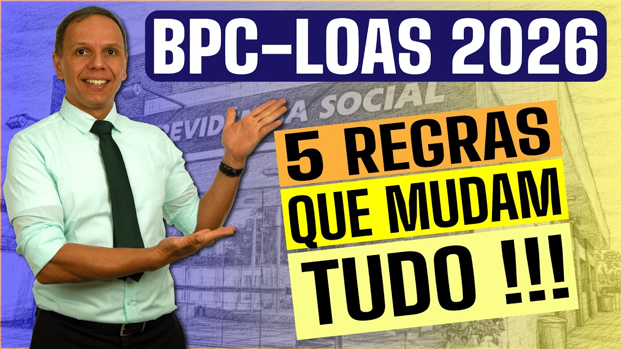 BPC LOAS em 2026: 5 Regras que podem tirar o seu benefício