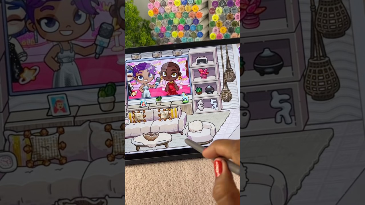 Ideia de decora&ccedil;&atilde;o de sala Chic  #aesthetic #decoration #shorts #avatarworld #games