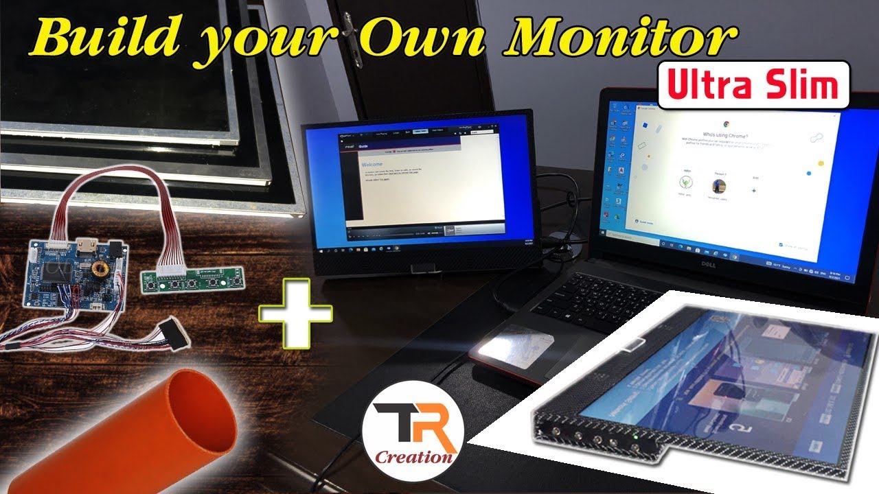 How to Make Old Laptop LCD to Monitor | DIY Monitor form Laptop Screen