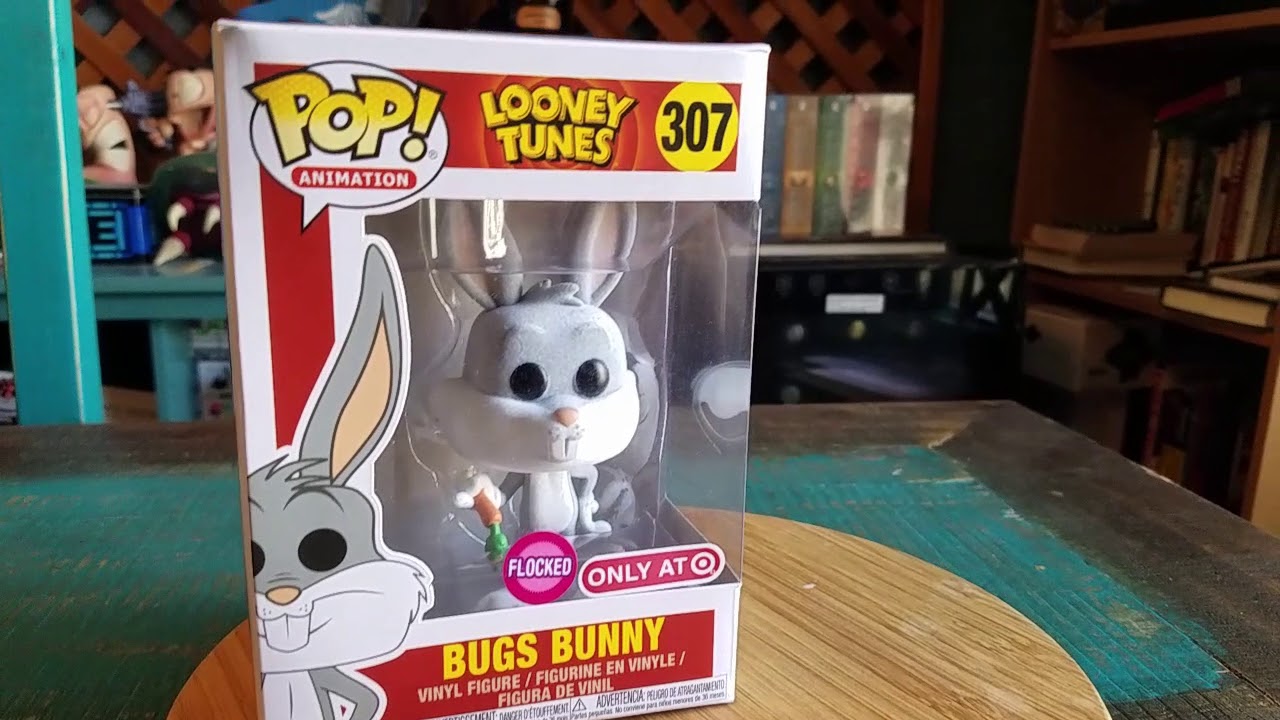 Pop! Flocked Bugs Bunny Target Exclusive Funko Vinyl Figure Review