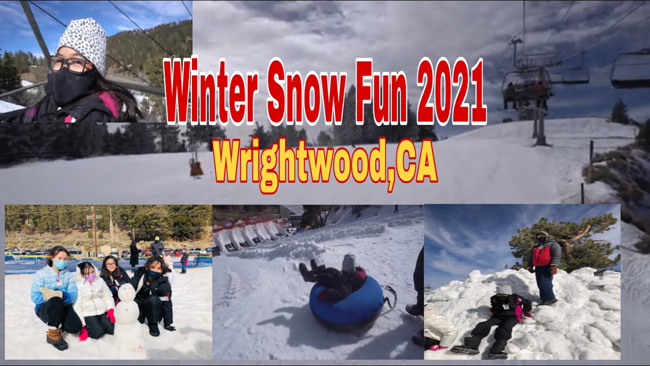 WINTER SNOW FUN WITH FRIENDS AT WRIGHTWOOD YETI'S SNOW PARK