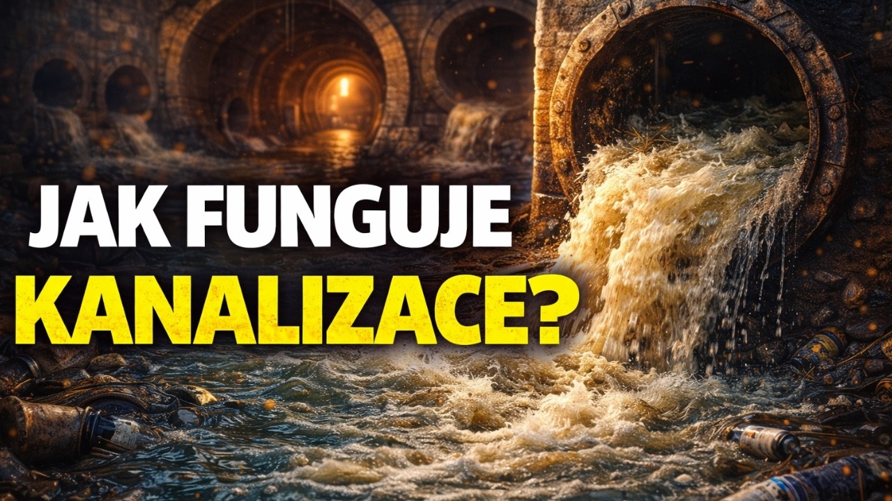 Jak Funguje Kanalizace? Odpadn&iacute; Voda, Kanalizačn&iacute; s&iacute;ť, Čist&iacute;rna odpadn&iacute;ch vod a Koloběh vody!