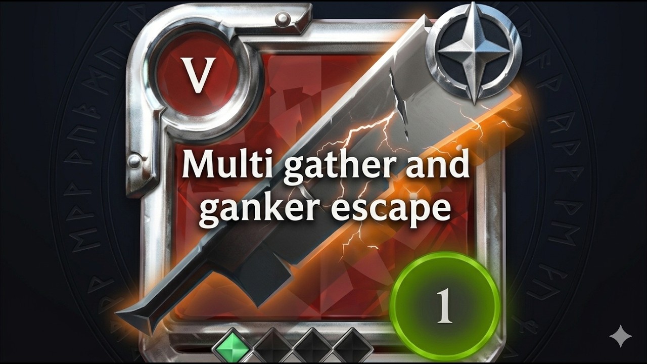 Carving Sword Escape Guide | Albion Online